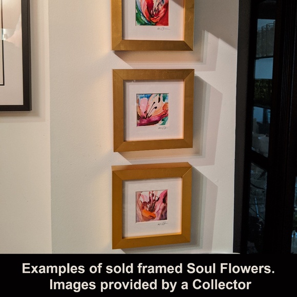 Bundle of 3 Watercolor Florals - Soul Flower Collection 1 - Picture 5 of 7